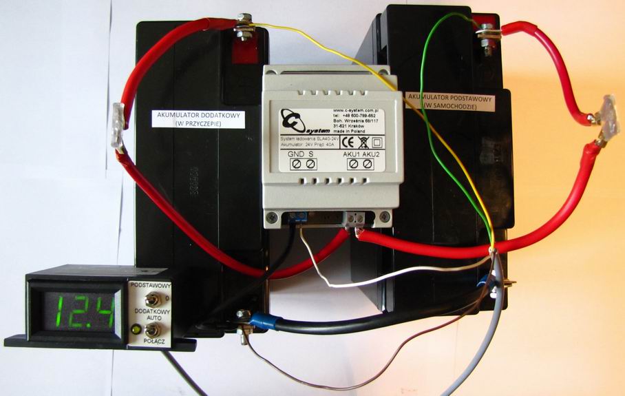 Panel Kontrolny SLA-PK do Systemu ładowania dodatkowego - obrazek 5
