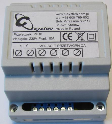 Przełącznik przetwornica – sieć do przyczep i samochodów kempingowych - obrazek 4